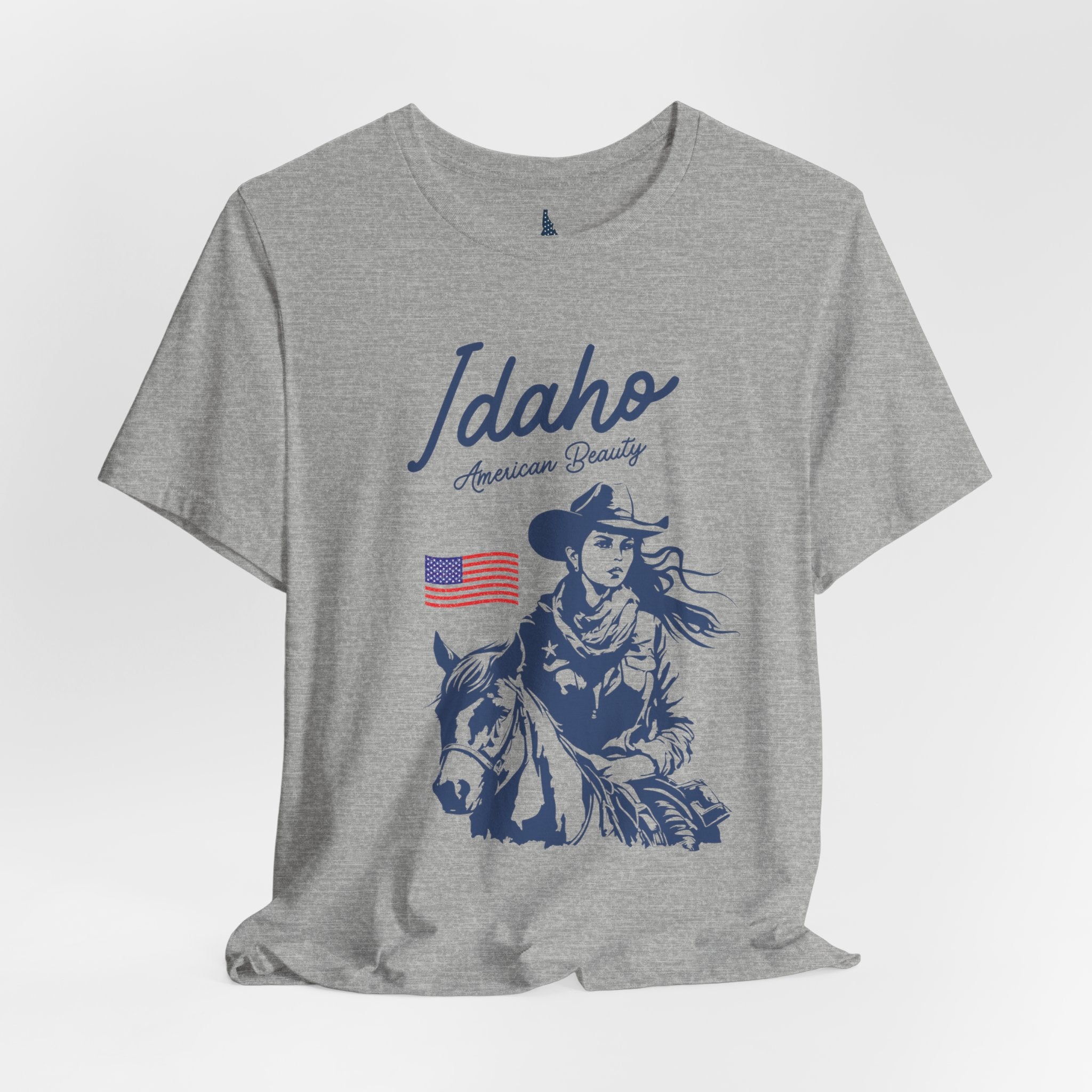 Idaho American Beauty Cowgirl Western T-Shirt