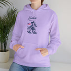 Idaho American Beauty Western Hoodie With Sleeve Logo