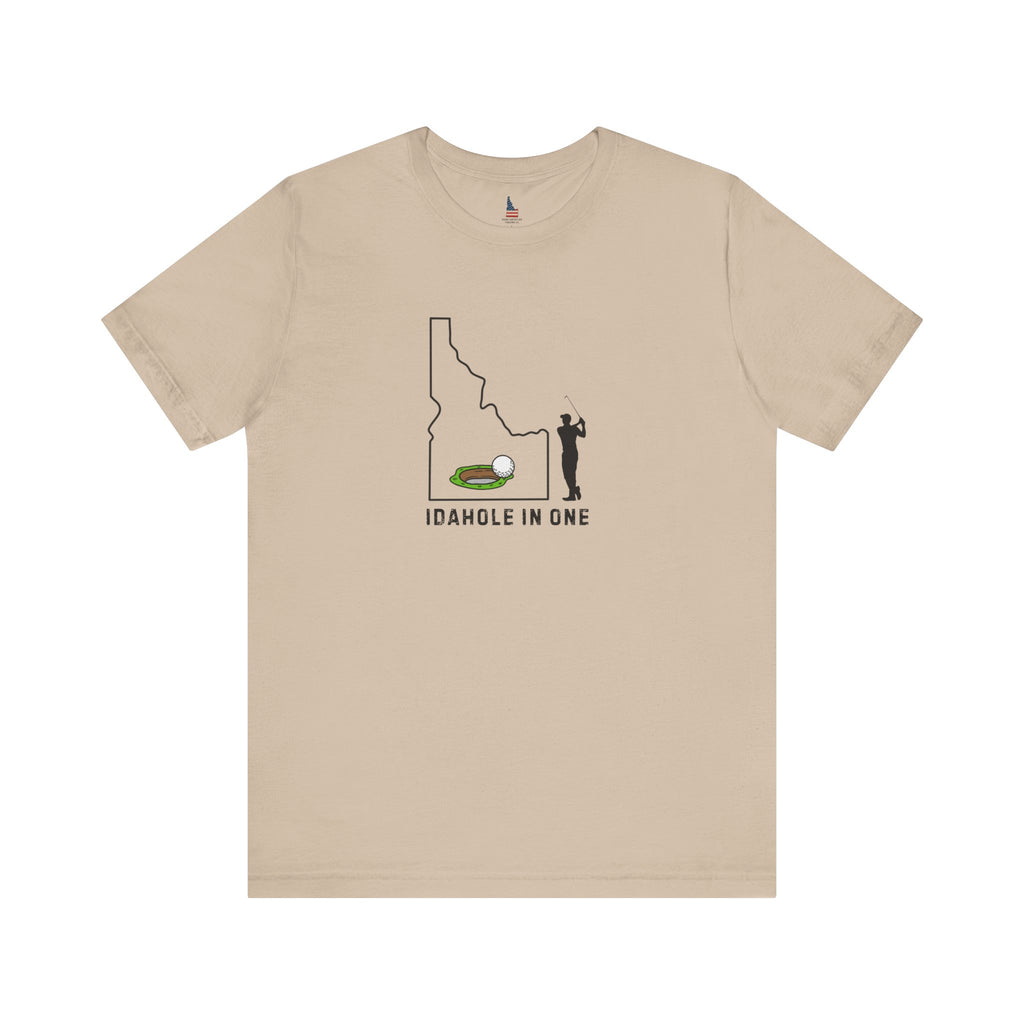 Idahole In One Men's Golf T-Shirt