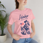Idaho American Beauty Cowgirl Western T-Shirt