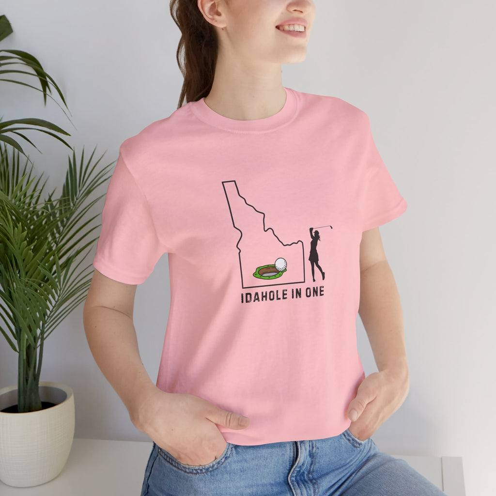 Idahole in One Women's Golf T-Shirt