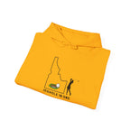 Idahole In One Women's Golf Hoodie With Sleeve Logo