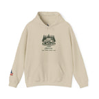 Idaho American Trading Co. Off-Roading Jeep Hoodie with Sleeve Logo