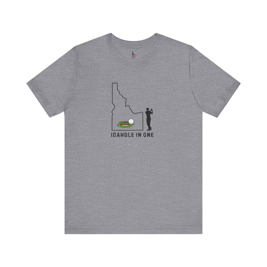 Idahole In One Men's Golf T-Shirt