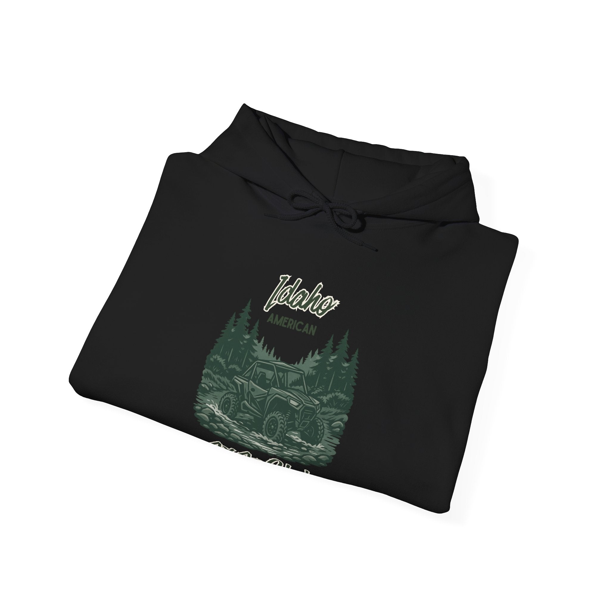 Idaho American 4x4 Club Hoodie with Sleeve Logo