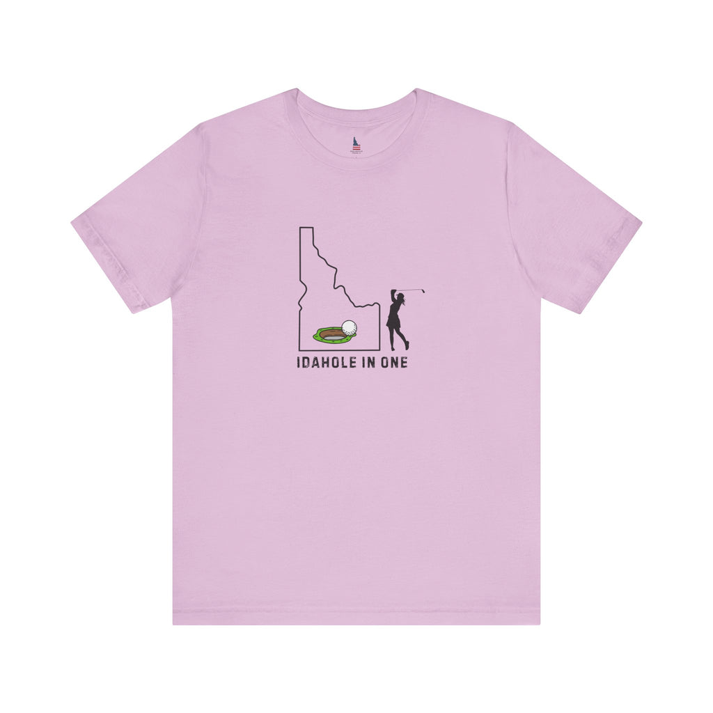 Idahole in One Women's Golf T-Shirt