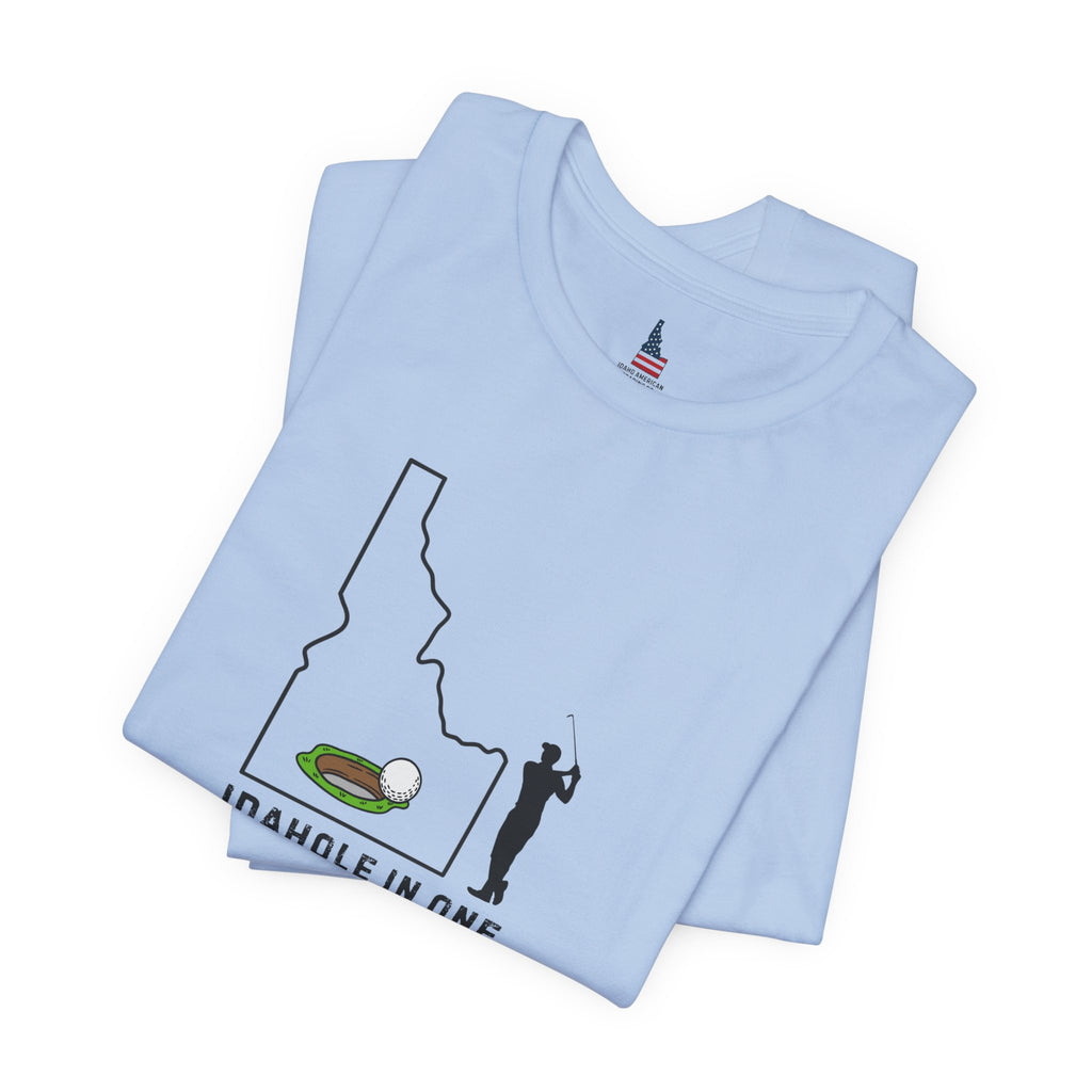 Idahole In One Men's Golf T-Shirt