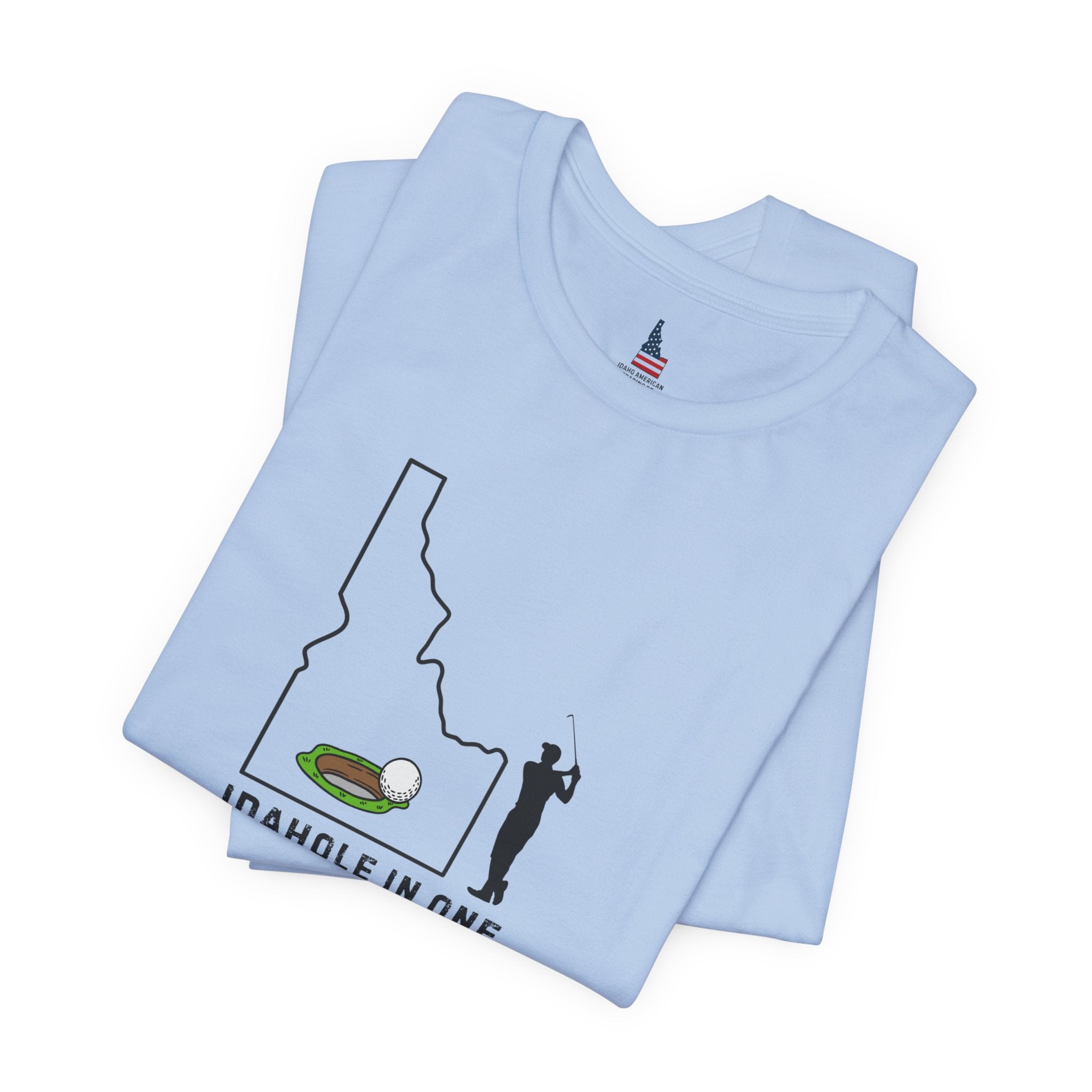 Idahole In One Men's Golf T-Shirt