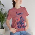 Idaho American Beauty Cowgirl Western T-Shirt