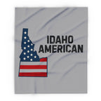 Idaho American Fleece Throw Blanket