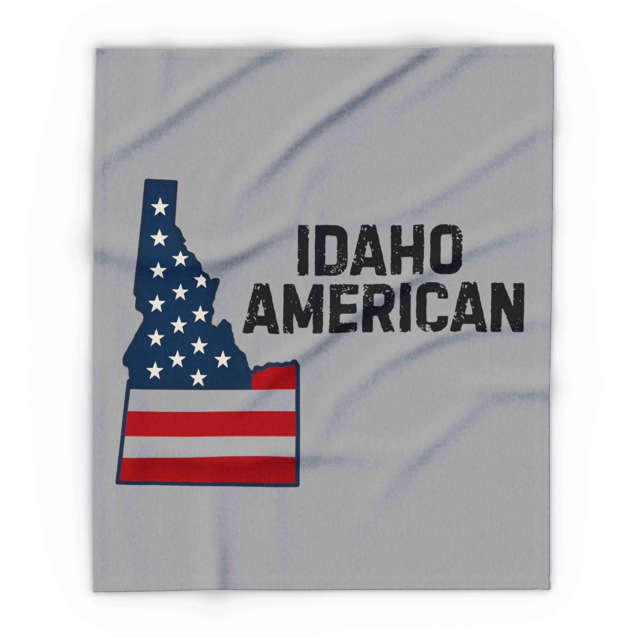 Idaho American Fleece Throw Blanket