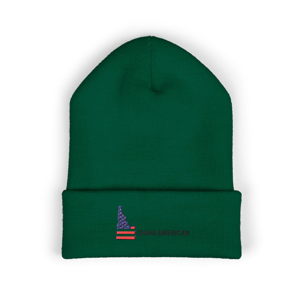 Idaho American Embroidered Beanie