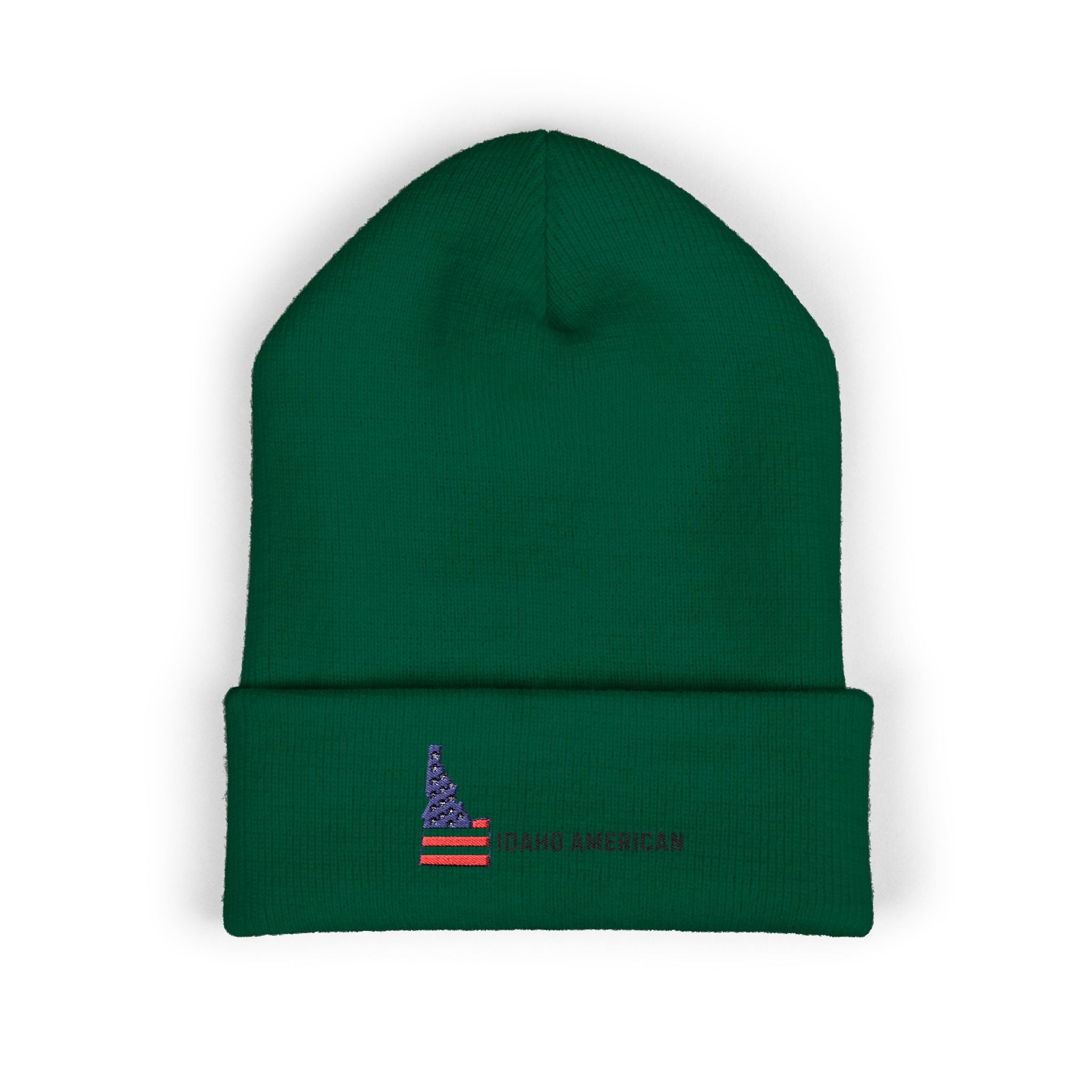 Idaho American Embroidered Beanie