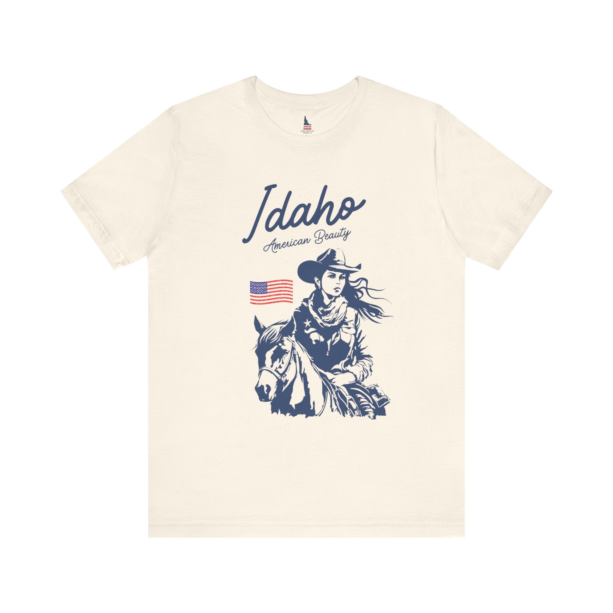 Idaho American Beauty Cowgirl Western T-Shirt