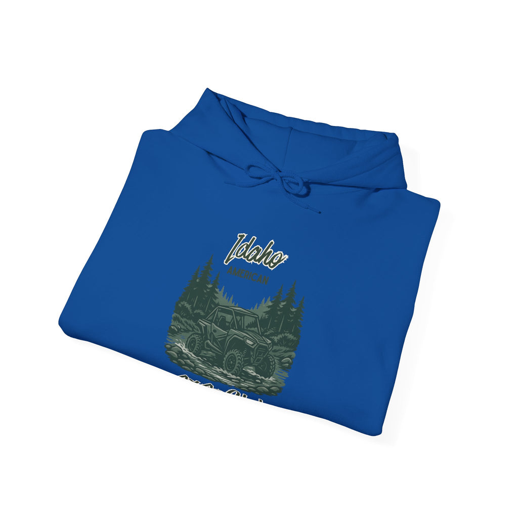 Idaho American 4x4 Club Hoodie with Sleeve Logo