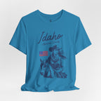Idaho American Beauty Cowgirl Western T-Shirt