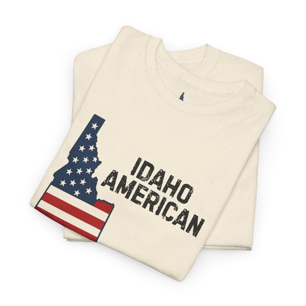 Idaho American T-Shirt with Sleeve Logo