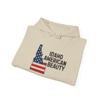 Idaho American Beauty Hoodie with Sleeve Logo