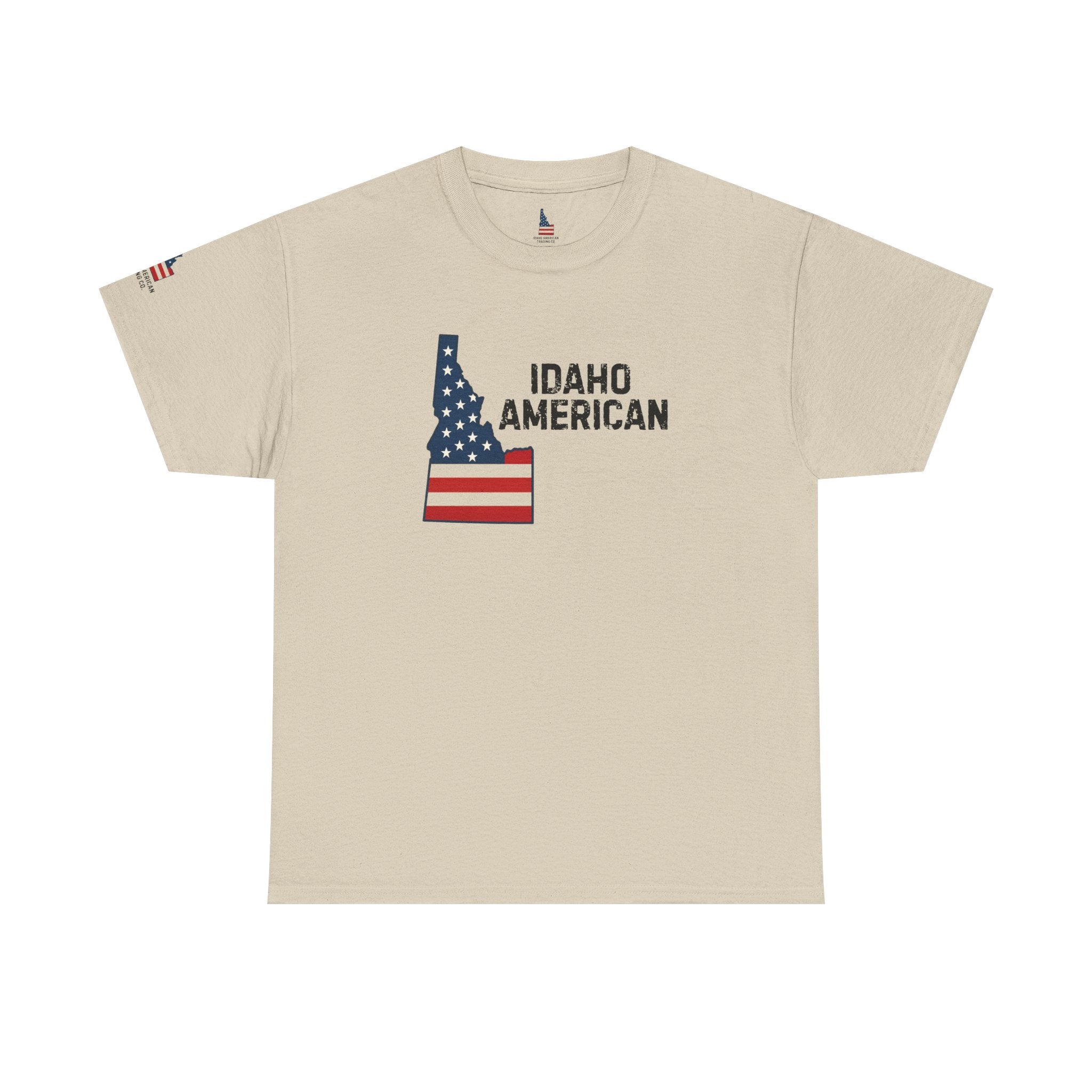 Idaho American T-Shirt with Sleeve Logo