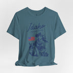 Idaho American Beauty Cowgirl Western T-Shirt
