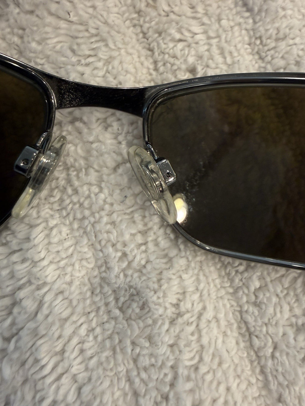 REVO 3023 080/63 Silver Gray Gunmetal Polarized Sunglasses Rare Vintage