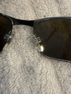 REVO 3023 080/63 Silver Gray Gunmetal Polarized Sunglasses Rare Vintage