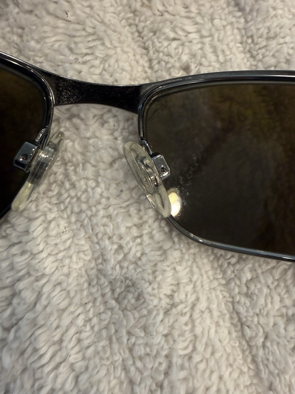 REVO 3023 080/63 Silver Gray Gunmetal Polarized Sunglasses Rare Vintage