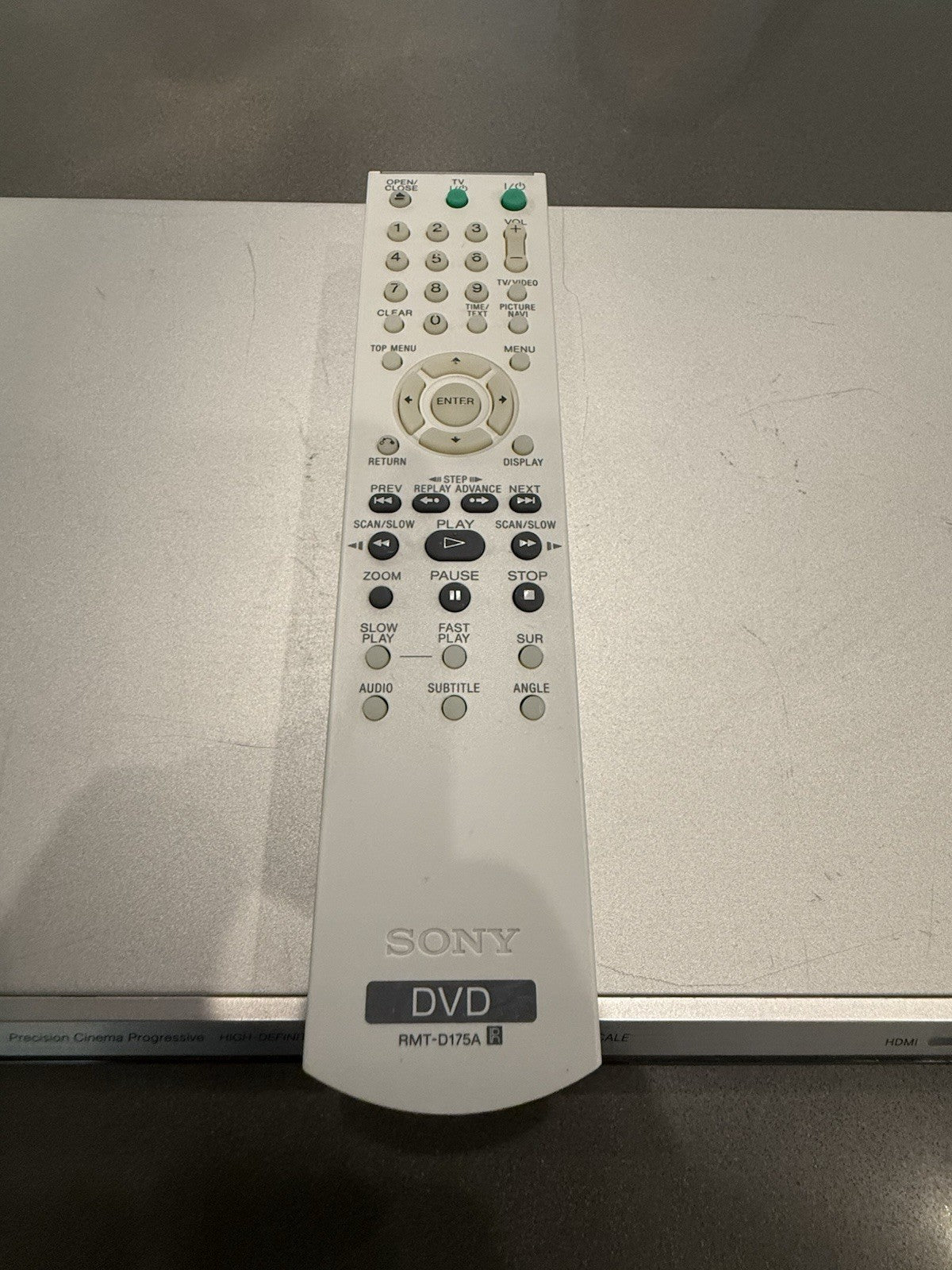 SONY DVP-NS75H Cinema Progressive Scan CD/DVD Silver Player HDMI w Remote/works