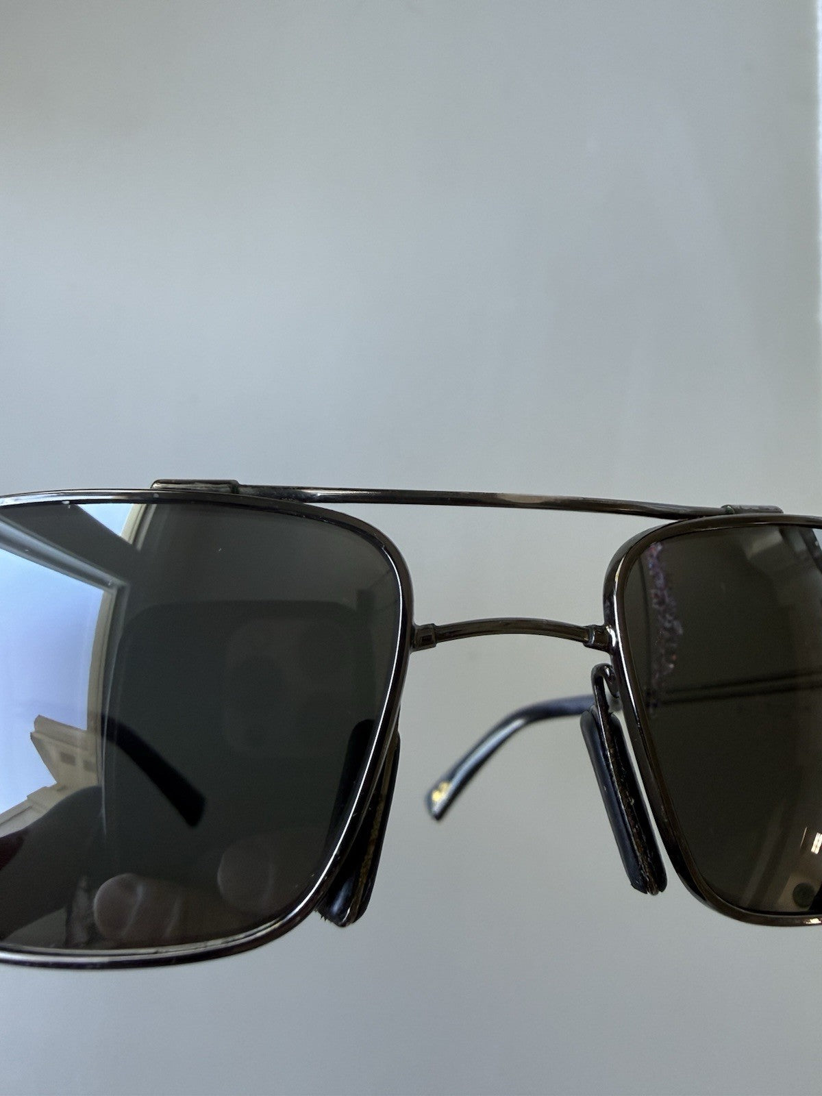 Maui Jim MJ-312-02 Flexon Polarized Gun Metal Gray Sunglasses Mens - Vintage