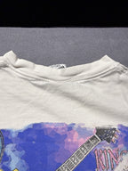 Vintage Hard Rock Cafe Orlando Florida Art Print T Shirt USA Save The Planet