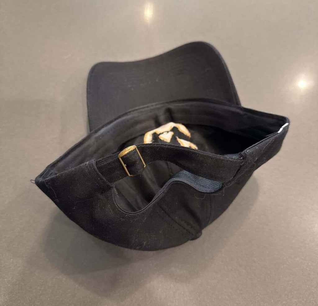 Carved Pumpkin Hat 2042 - Embroidered Adjustable Halloween Cap