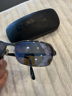 REVO 3023 080/63 Silver Gray Gunmetal Polarized Sunglasses Rare Vintage