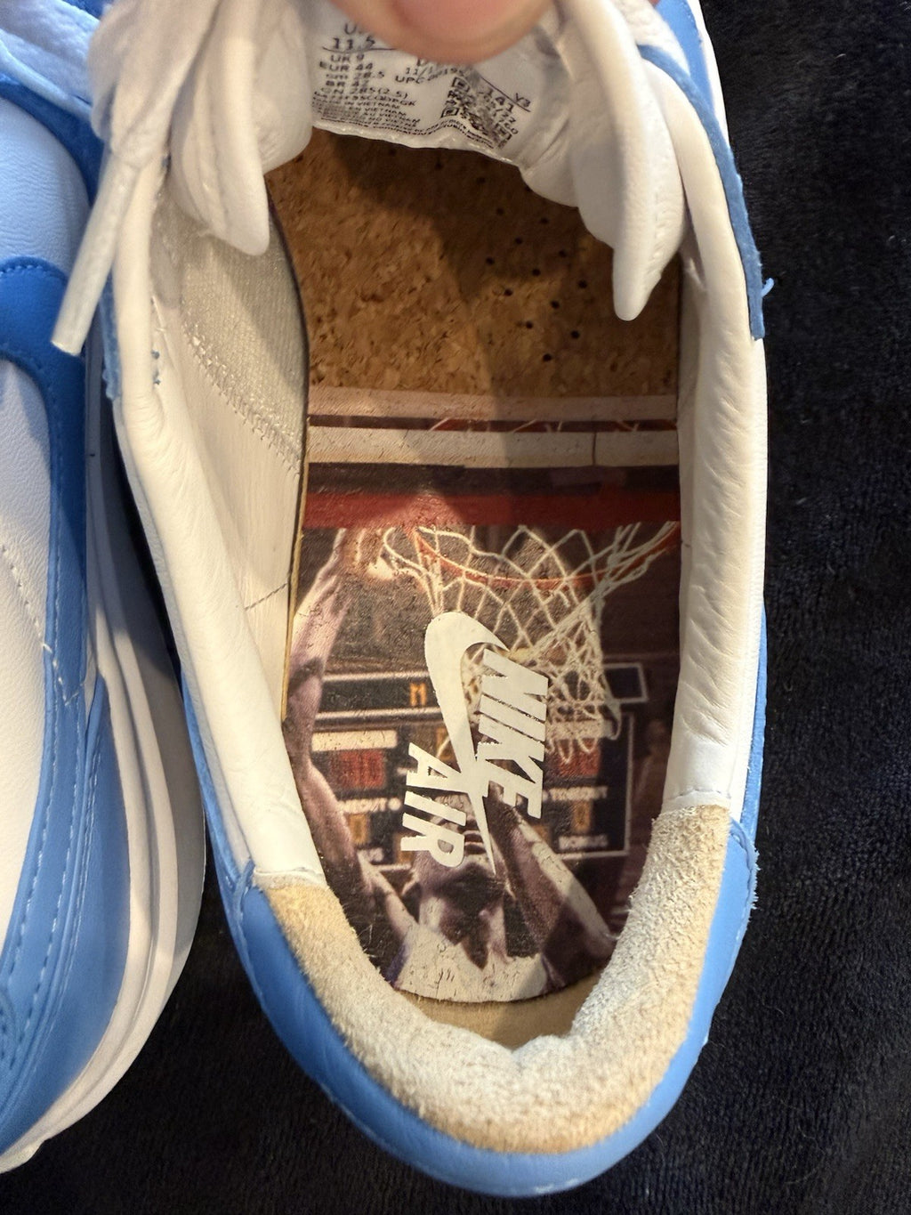 Nike Jordan Low Elevate University Blue Sneakers Womens 11.5 DQ3698-141 Mens 10