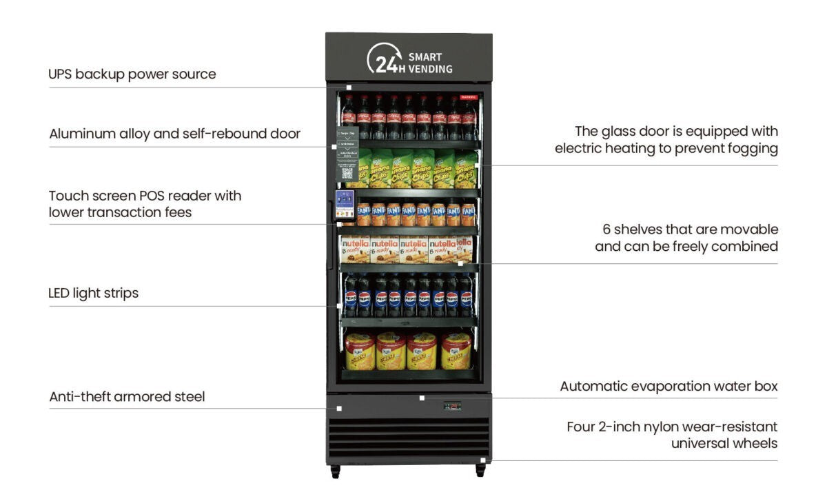 HAHA Freezer 550 AI Smart Cooler