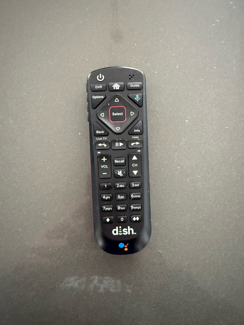 Dish Network 54.0 Satellite TV Remote Control *good Working condition*