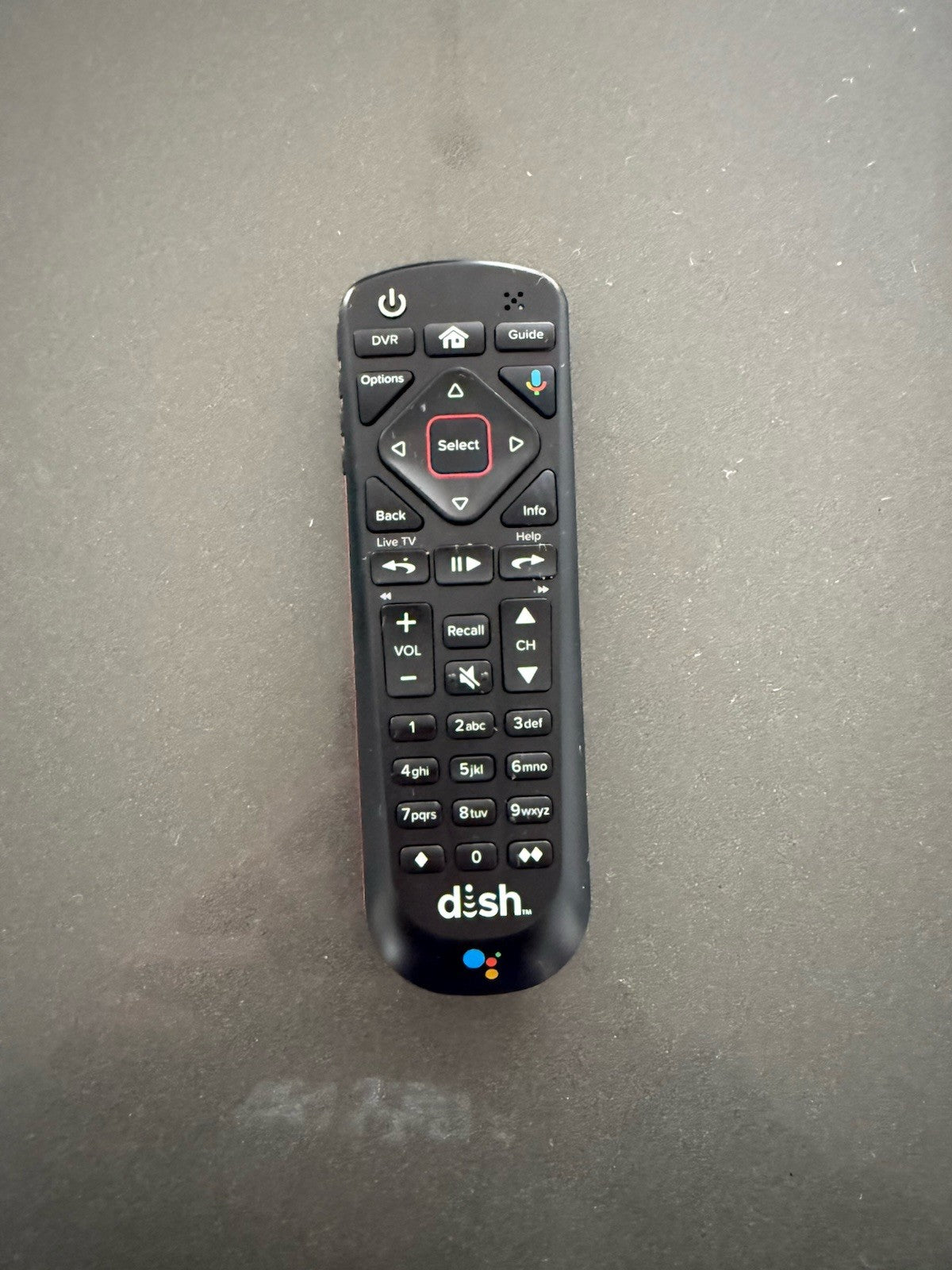 Dish Network 54.0 Satellite TV Remote Control *good Working condition*