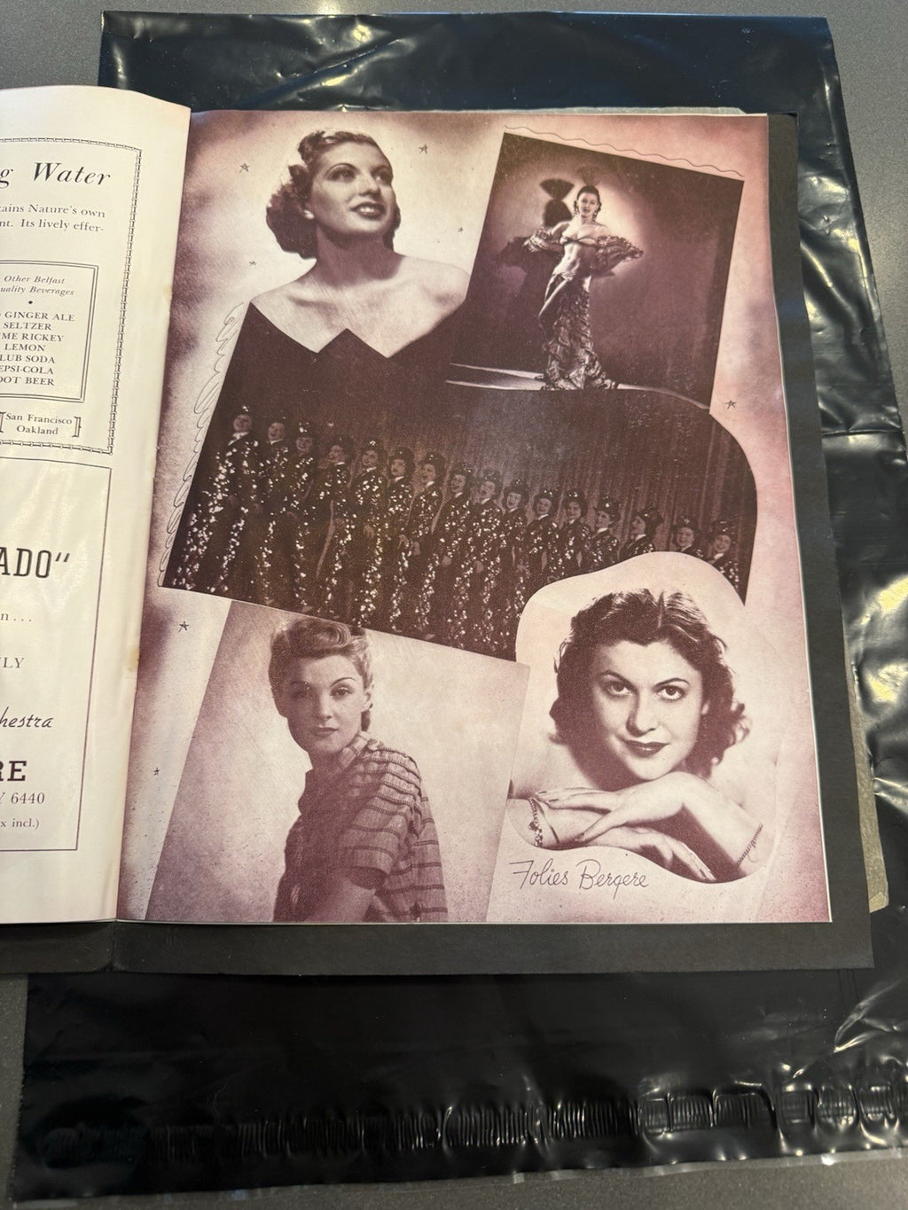 1939 Famous Folies Bergere Theatre Program Treasure Island San Francisco