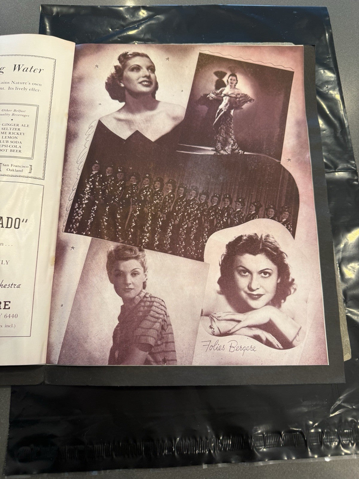 1939 Famous Folies Bergere Theatre Program Treasure Island San Francisco