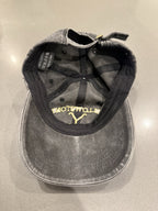 Yellowstone Dutton Ranch Rustic Slideback Hat Gray One Size Solid Embroidered