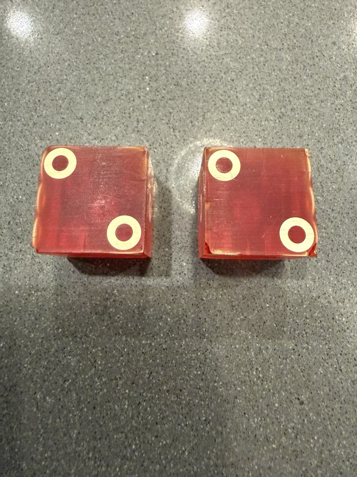 Rare Vintage Reno Nevada Mapes Hotel and  Casino Dice