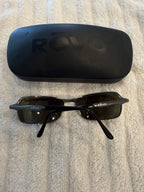 REVO 3023 080/63 Silver Gray Gunmetal Polarized Sunglasses Rare Vintage