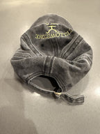 Yellowstone Dutton Ranch Rustic Slideback Hat Gray One Size Solid Embroidered