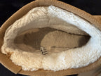 CUSIONAIRE Size 11M HIPPY Boot Bootie Platform Chestnut Memory Foam