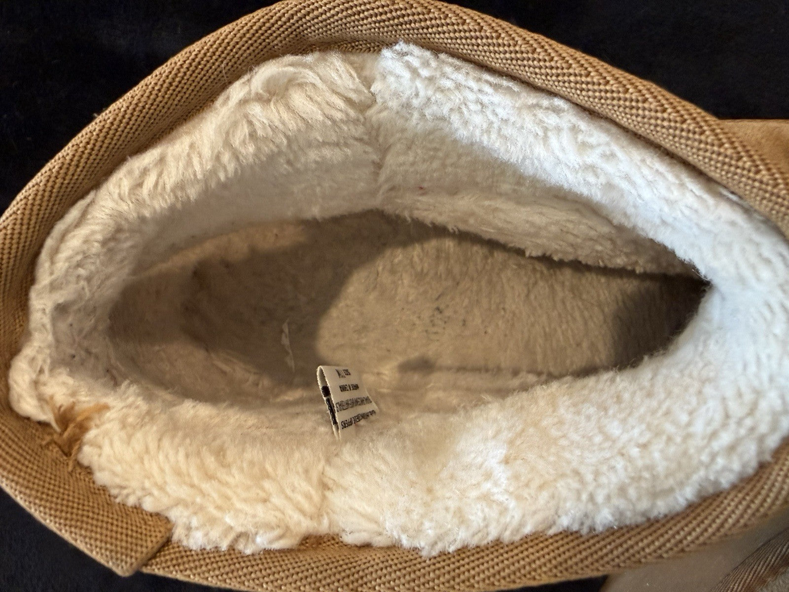 CUSIONAIRE Size 11M HIPPY Boot Bootie Platform Chestnut Memory Foam