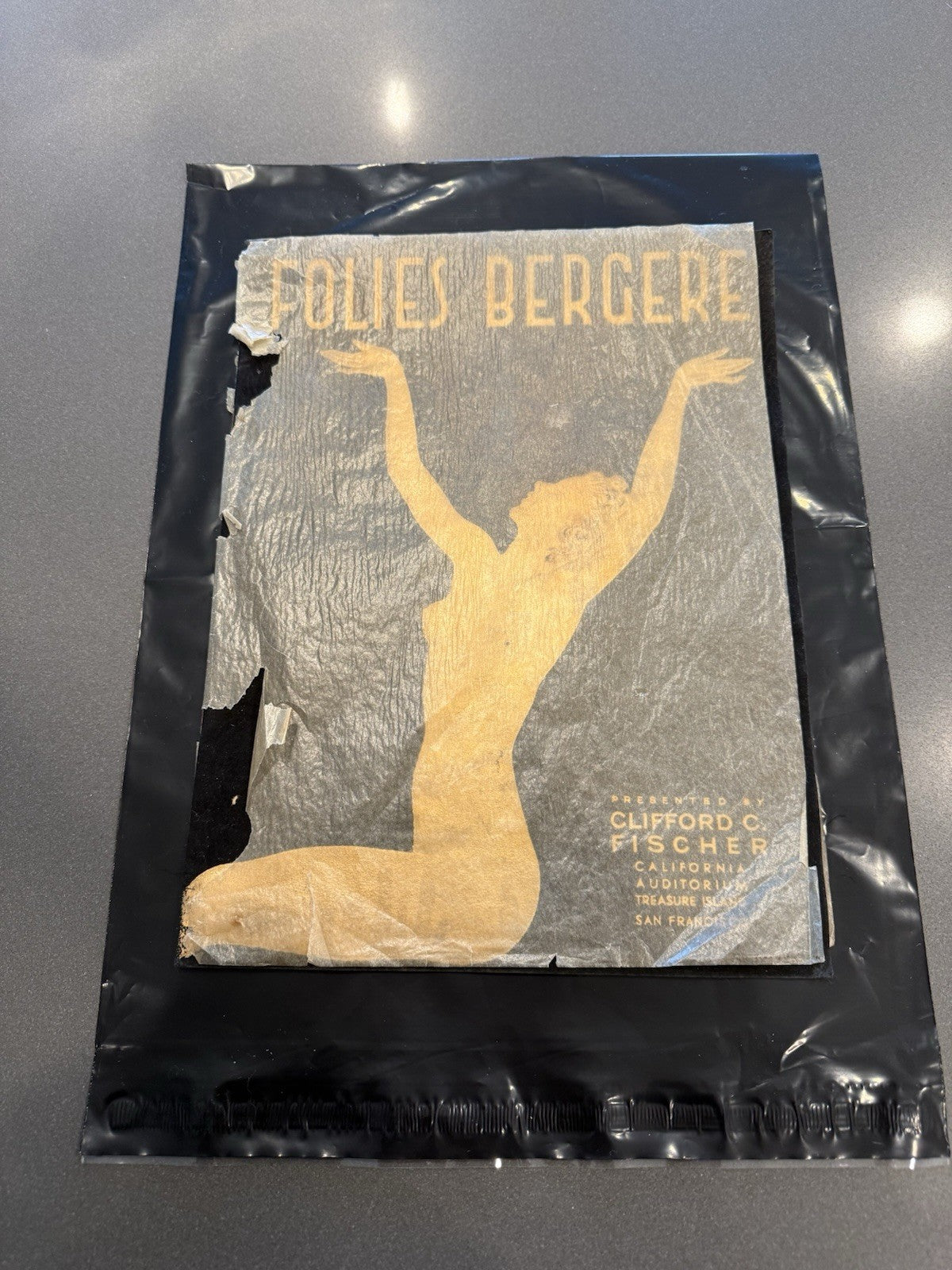 1939 Famous Folies Bergere Theatre Program Treasure Island San Francisco