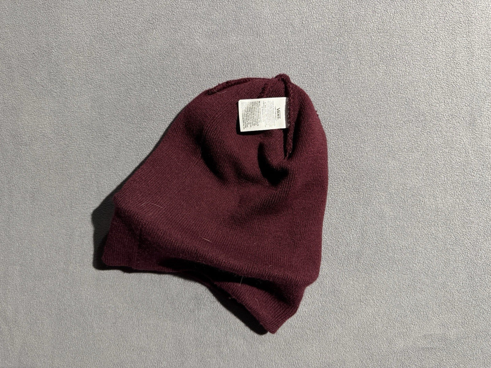 Vans Beanie Unisex Red Maroon Winter Fall Hat