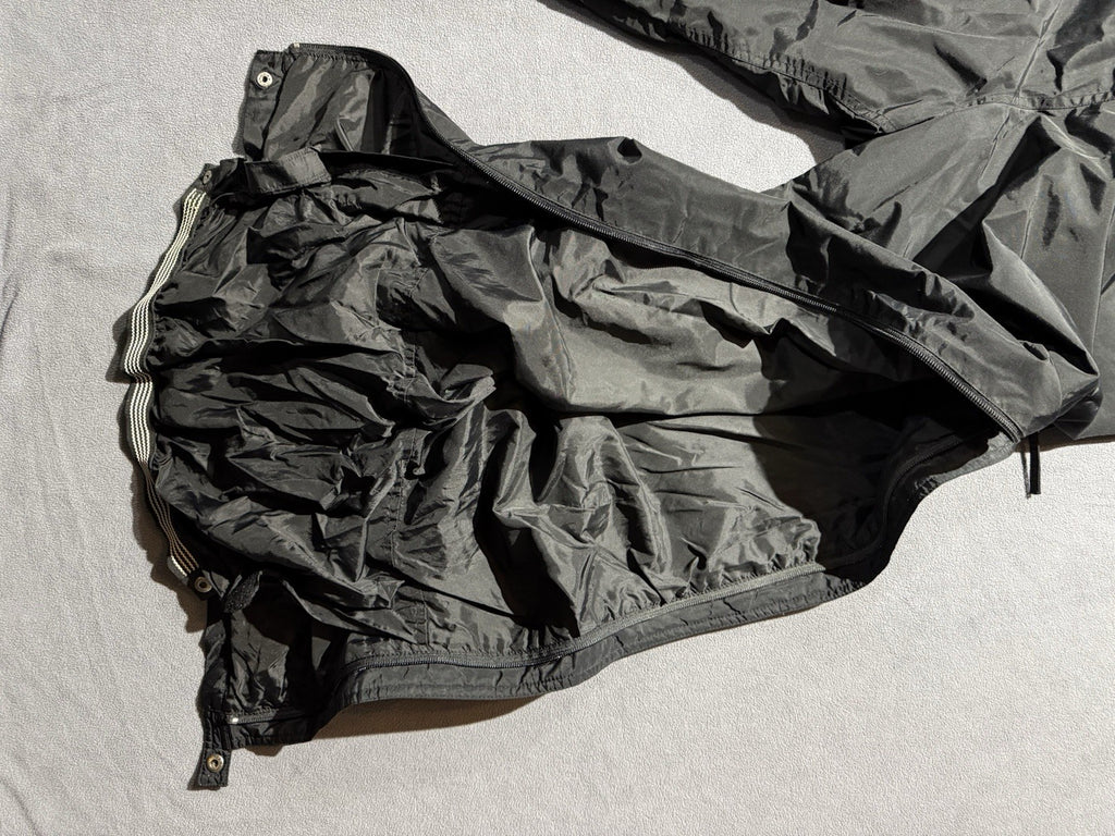 Mountian Tek RareBlack Ski Snow Board Zipper Pants size L