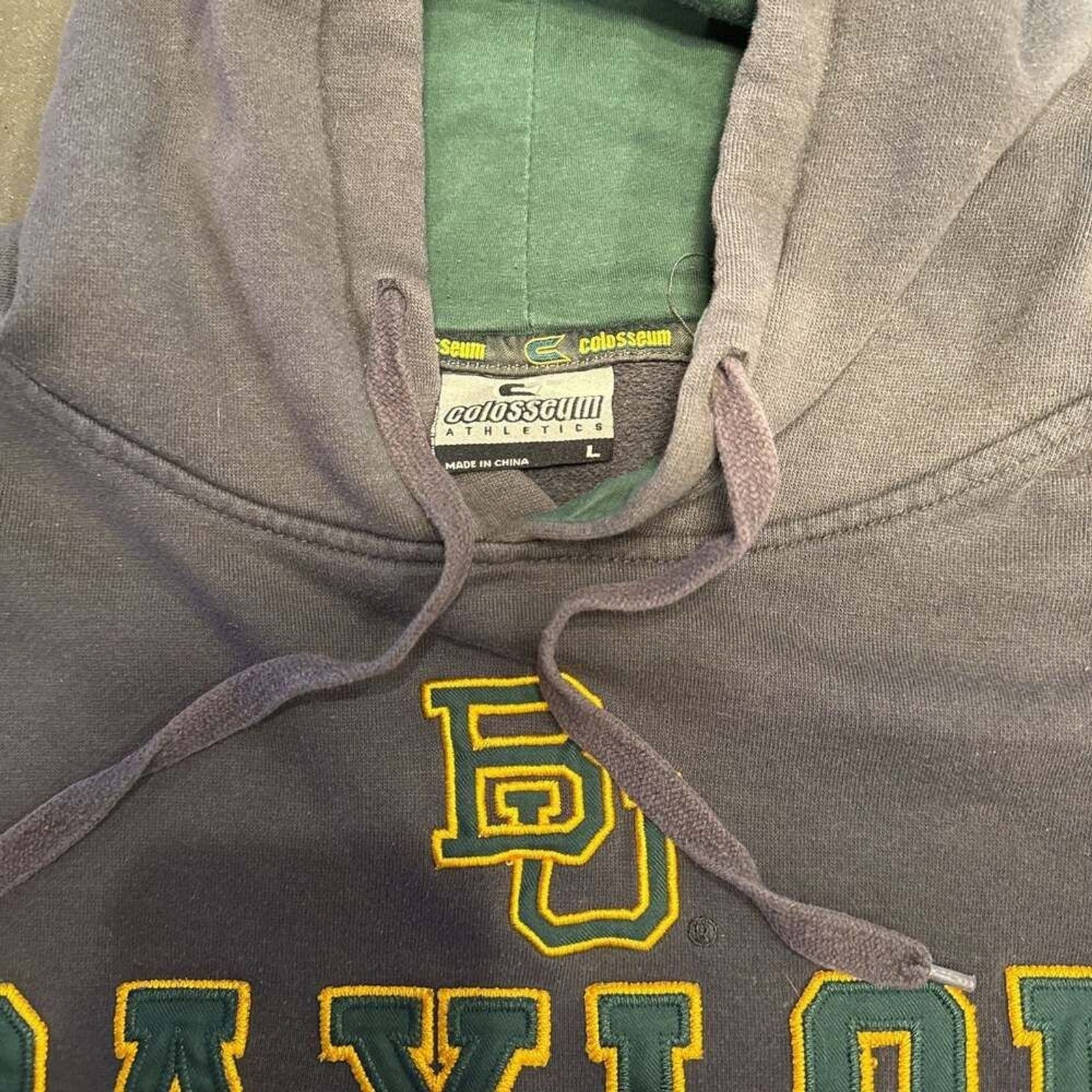 Vintage Baylor University Bears Hoodie by Colosseum
