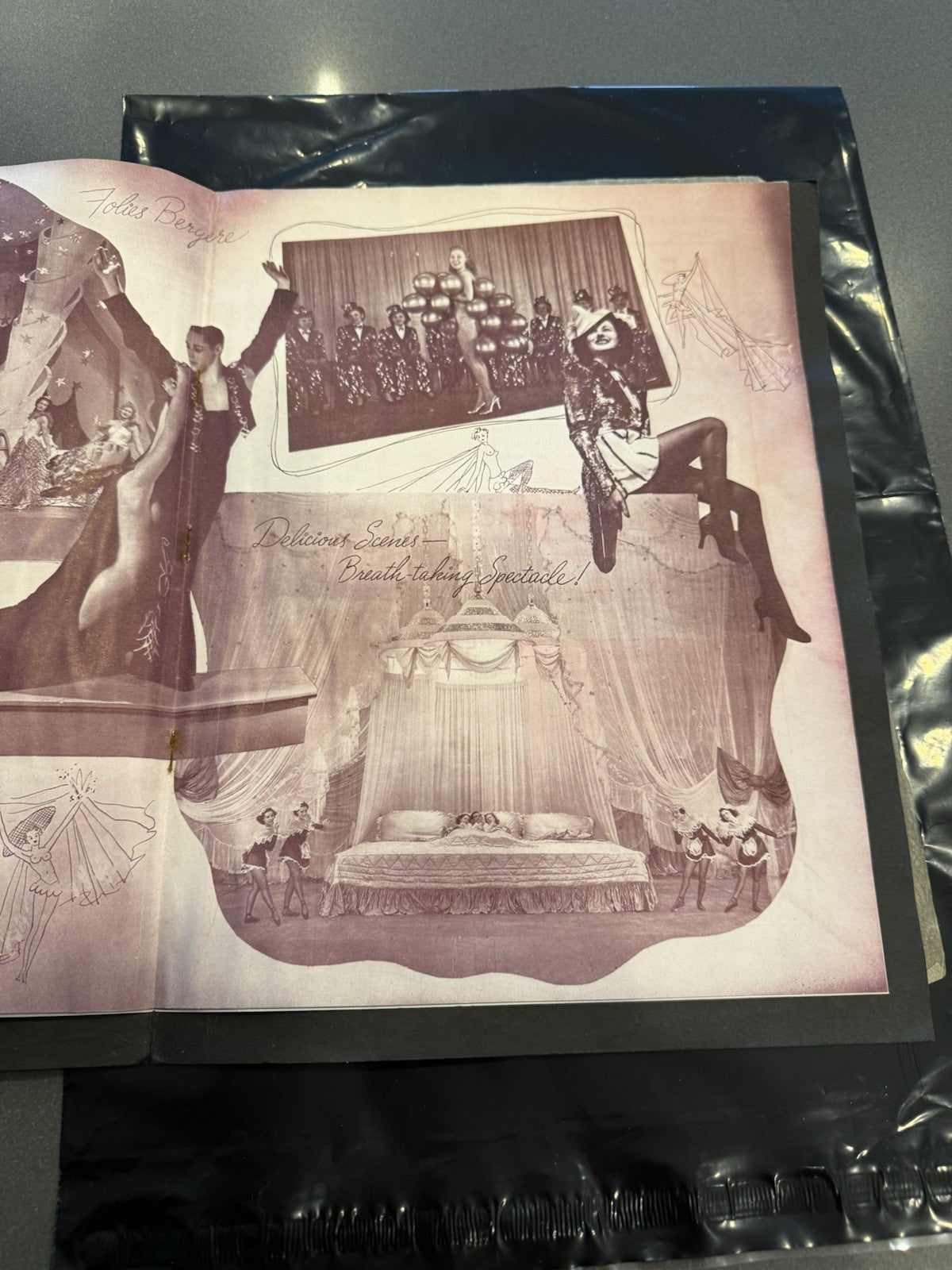 1939 Famous Folies Bergere Theatre Program Treasure Island San Francisco