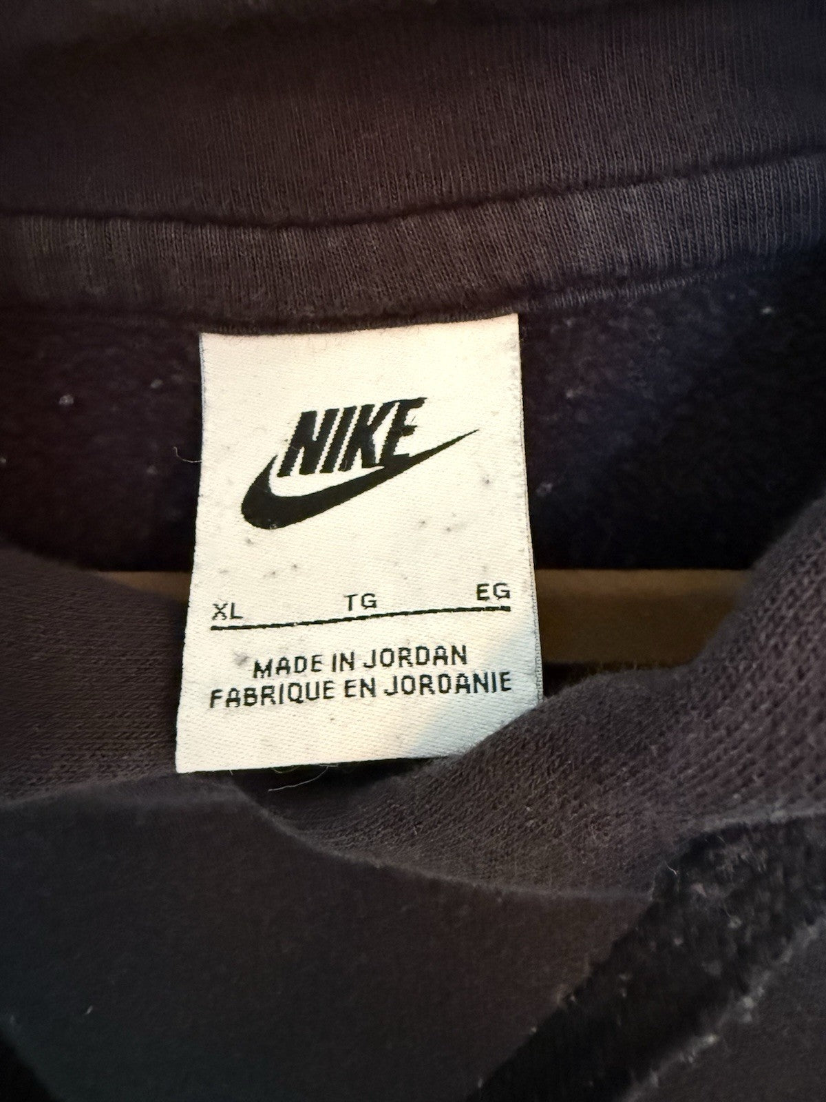 Nike Sportswear Pullover Hoodie Men’s X-Large Black